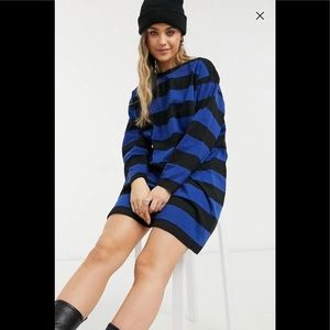 Oversized Stripped Dress